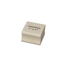 カスタム1" x 1" ハンドルなし