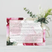 カスタム2クリスティーヌヴォウズセージピンク抽象芸術 (スタンド正面)