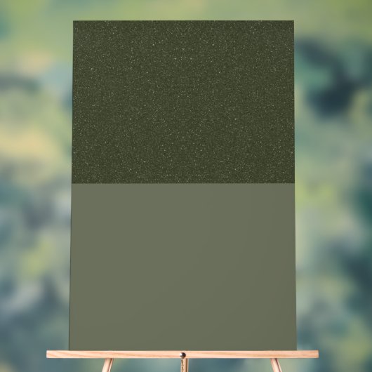 カスタム2トーンモスグリーンアクリル看板 アクリルサイン (ニュートラル)