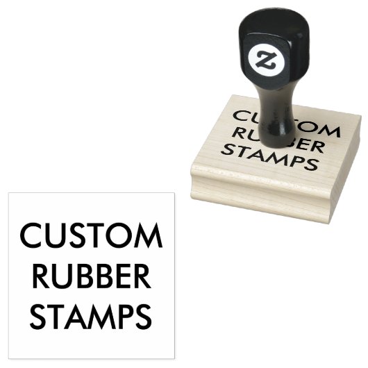 カスタム2パーソナライズされた.5インチx 2.5インチウッドゴムスタンプ ラバースタンプ (押印)