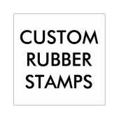 カスタム2パーソナライズされた.5インチx 2.5インチウッドゴムスタンプ ラバースタンプ (インプリント)
