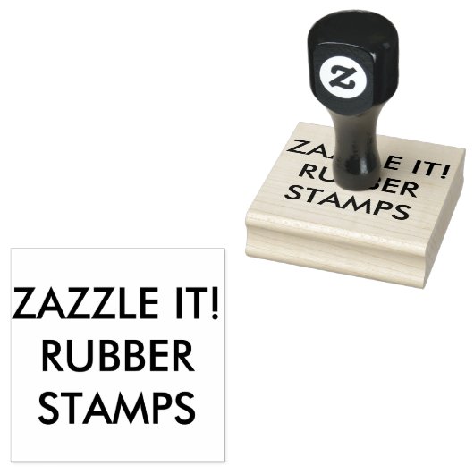 カスタム2パーソナライズされた.5インチx 2.5インチウッドゴムスタンプ ラバースタンプ (押印)