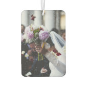 カスタム2フォトカップル車 カーエアーフレッシュナー (裏面)