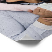 カスタム2フォトコラージュ ポスター (角)