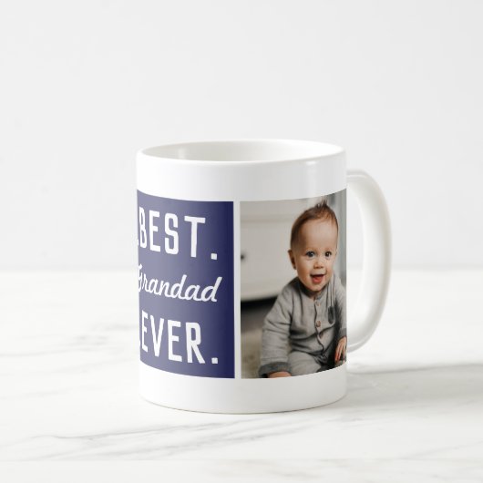 カスタム2フォトブルー最高のグラダエバMag コーヒーマグカップ (正面右)