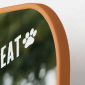 カスタム2フォトペットドッグ漬物用パドル ピックルボールラケット (左詳細)