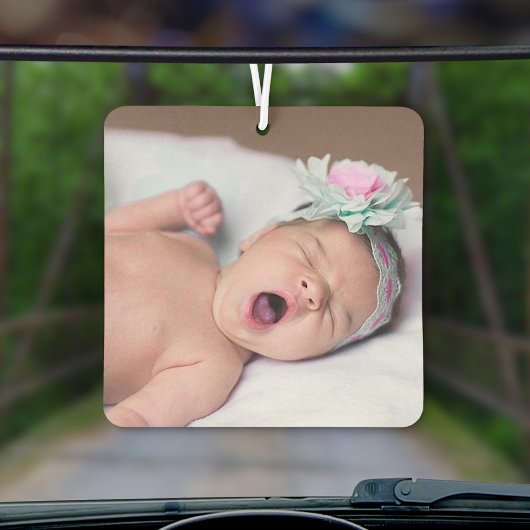 カスタム2フォトDIY簡単シンプルテンプレート自動車 カーエアーフレッシュナー