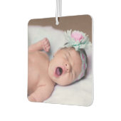 カスタム2フォトDIY簡単シンプルテンプレート自動車 カーエアーフレッシュナー (左)