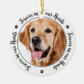 カスタム2ペットロス遺跡犬記念碑 セラミックオーナメント (正面)