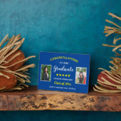 カスタム2写真卒業おめでとうございます フォトプラーク (側面)