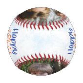 カスタム2写真父の日 野球ボール (裏面)