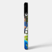 カスタム2家族の写真&モノグラムの Case-Mate iPhoneケース (裏面 / 左)