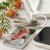 カスタム2枚の両面 キーホルダー (正面右)