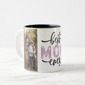 カスタム2枚の写真両面のマ最高のイン ツートーンマグカップ (正面左)