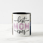 カスタム2枚の写真両面のマ最高のイン ツートーンマグカップ (中央)