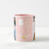 カスタム2枚の写真最高のNana Mag マグカップ (中央)