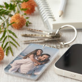 カスタム2枚 |両面フォト キーホルダー (正面右)