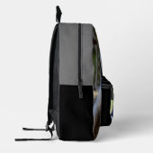 カスタム2犬の写真オールオーバーシンプル プリントバックパック (左)