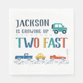 カスタム2速2誕生日 スタンダードランチョンナプキン (正面)