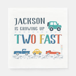 カスタム2速2誕生日 スタンダードランチョンナプキン