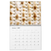 カスタム2013のユダヤ人のマツァの壁掛けカレンダー カレンダー (1月 2027)