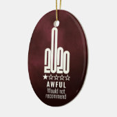 カスタム2020中指レビューが推奨されない セラミックオーナメント (左)