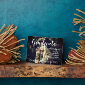 カスタム2023年写真卒業タイポグラフィ フォトプラーク (側面)