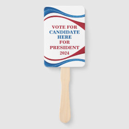 カスタム2024年大統領候補者集会の追加 ハンドファン