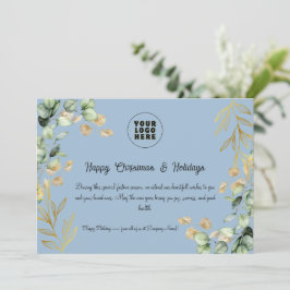 カスタム2025企業の年クリスマス・グリーティング・カード シーズンカード