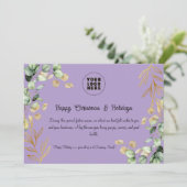 カスタム2025企業の年クリスマス・グリーティング・カード シーズンカード (スタンド正面)