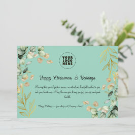 カスタム2025企業の年クリスマス・グリーティング・カード シーズンカード