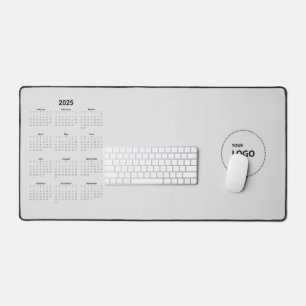 カスタム2025年カレンダー デスクマット