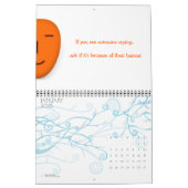 カスタム2025年新年引用文おもしろいジョーク机の壁 カレンダー (1月 2026)