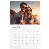 カスタム2025 Sphynx Catsカレンダー家族の写真CYO カレンダー (1月 2026)