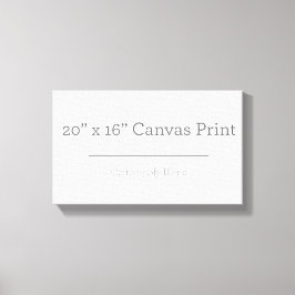 カスタム20 X 16キャンバス キャンバスプリント