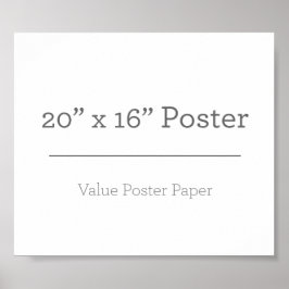 カスタム20 x 16ポスター ポスター