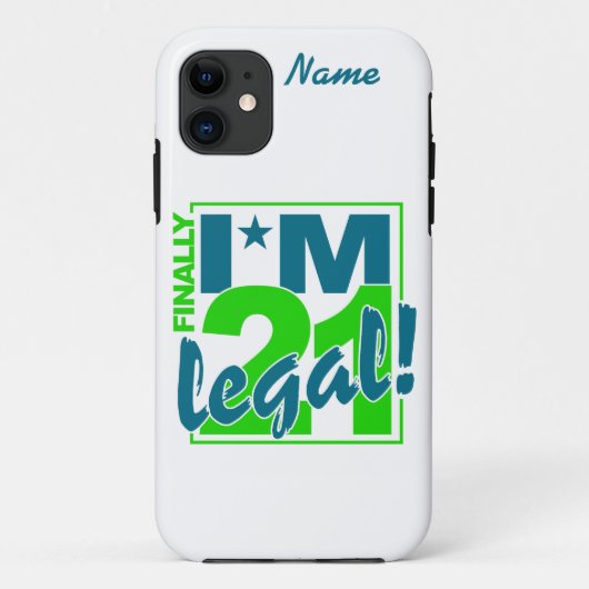 カスタム21およびLegal iPhone Case-Mate iPhoneケース (裏面)