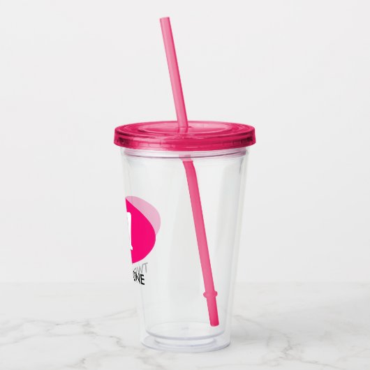 カスタム21歳の誕生日パーティータンブラーガラス アクリルタンブラー (左)