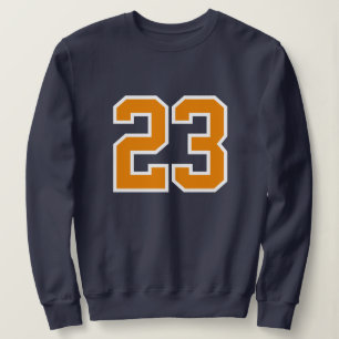 カスタム23 Sports Sweatshirt – ナンバープリントジャージー スウェットシャツ