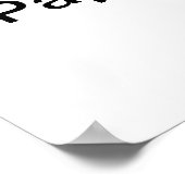 カスタム24パーソナライズされた"x36"アーカイブ紙ポスター ポスター (角)