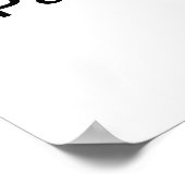 カスタム24パーソナライズされた"x36" Premium Canvasポスター ポスター (角)