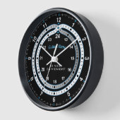 カスタム24時間壁時計 壁時計 (傾斜)