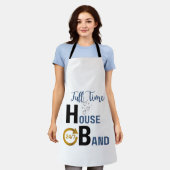 カスタム24/7フルタイム愛ハウスバンド(夫) エプロン (着用した状態)
