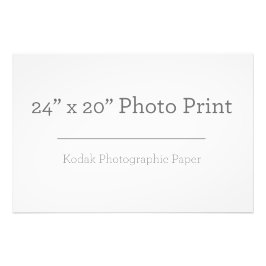 カスタム24 x 20フォトプリント フォトプリント           