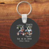 カスタム25周年記念結婚写真集 キーホルダー (正面)