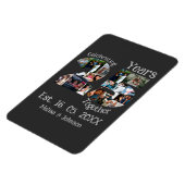 カスタム25周年記念結婚写真集 マグネット (左側)