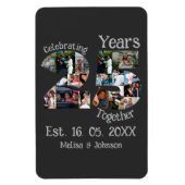 カスタム25周年記念結婚写真集 マグネット (縦)