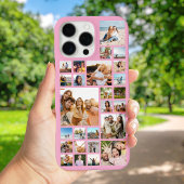 カスタム26枚フォトコラージュ iPhoneケース