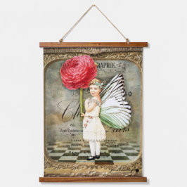 カスタム26"x36"垂直(ポートレート)、1つのパネル 吊り下げ型タペストリー