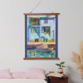 カスタム26"x36"垂直(ポートレート)、1つのパネル 吊り下げ型タペストリー (寝室)